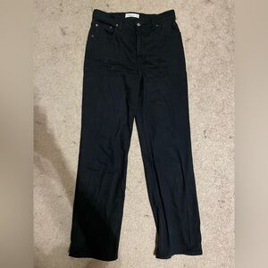 Abercrombie women’s straight leg 
 jeans